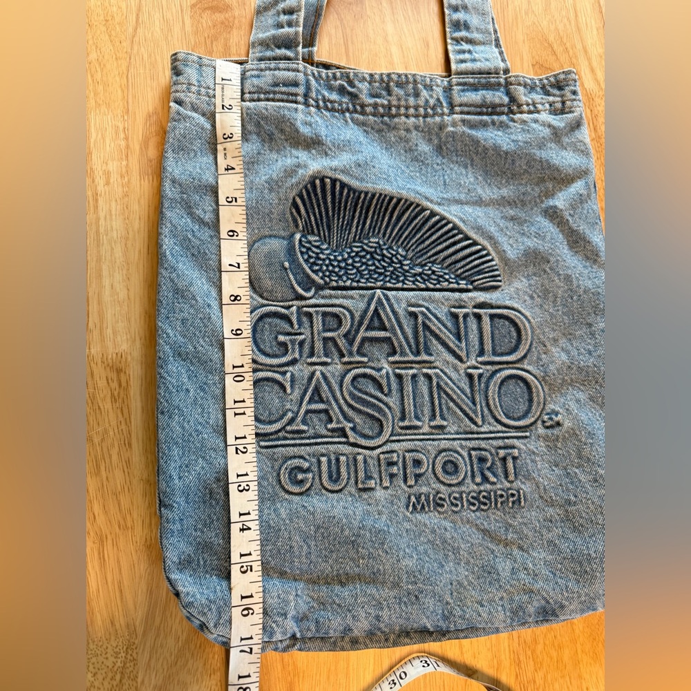 Vintage Denim Tote Bag - Blue - Picture 8 of 10
